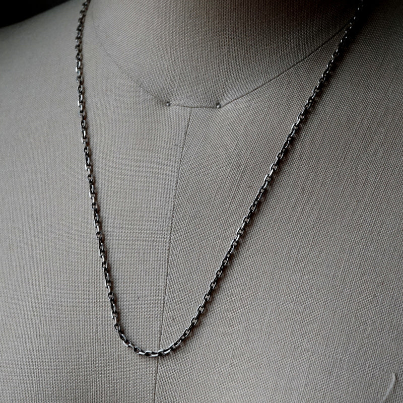 VINTAGE / L. Bræmer Jensen Venetian Chain Necklace – Fuligo