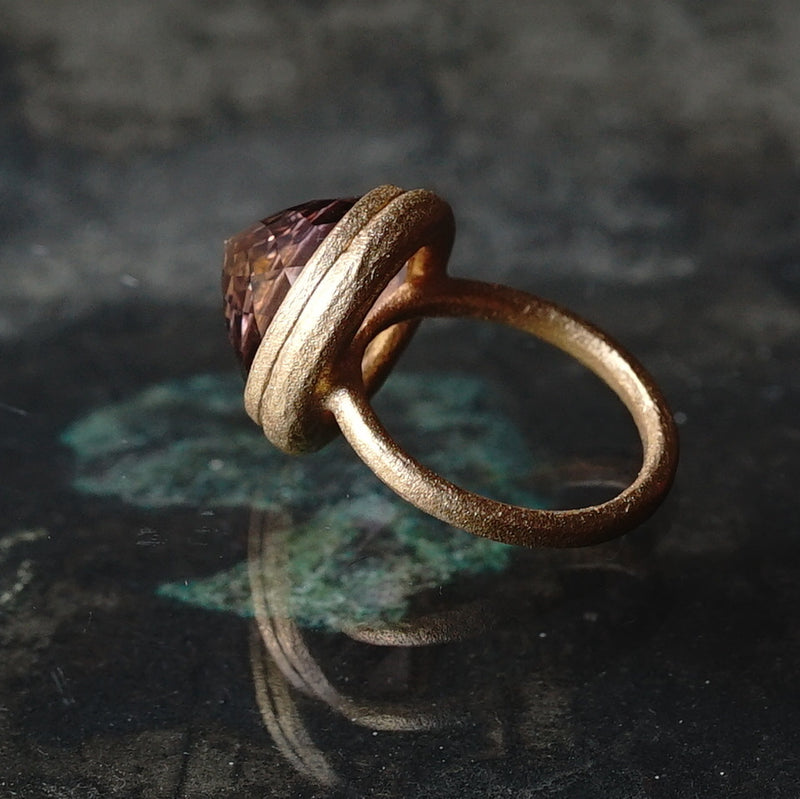 Kuraishi Takamichi / 鍛金の指環 アメトリン 13号 – Fuligo / Fuligoshed