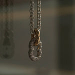 GIFTED / LATTICED IMPLOSION NECKLACE L YGSV