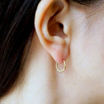 KANOE/Twist Pierced Earrings small