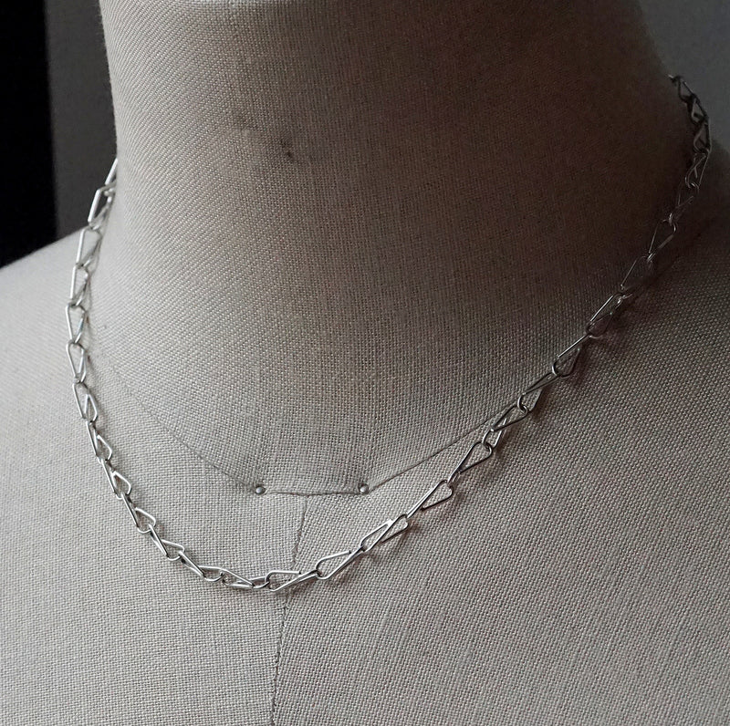 uM / CHAIN NECKLACE（um-chN01 _SV） – Fuligo / Fuligoshed