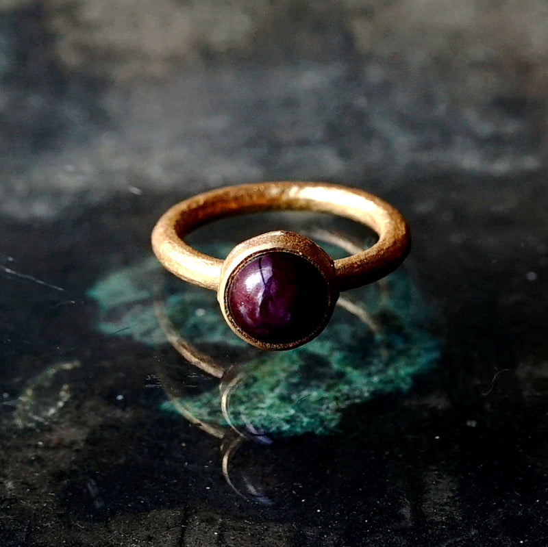 Kuraishi Takamichi / 鍛金の指環 スタールビー 9号 – Fuligo / Fuligoshed