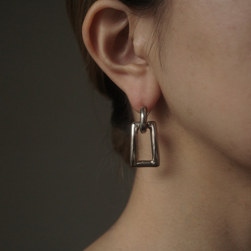 VINTAGE JEWELRY/ Tiffany： Silver earrings