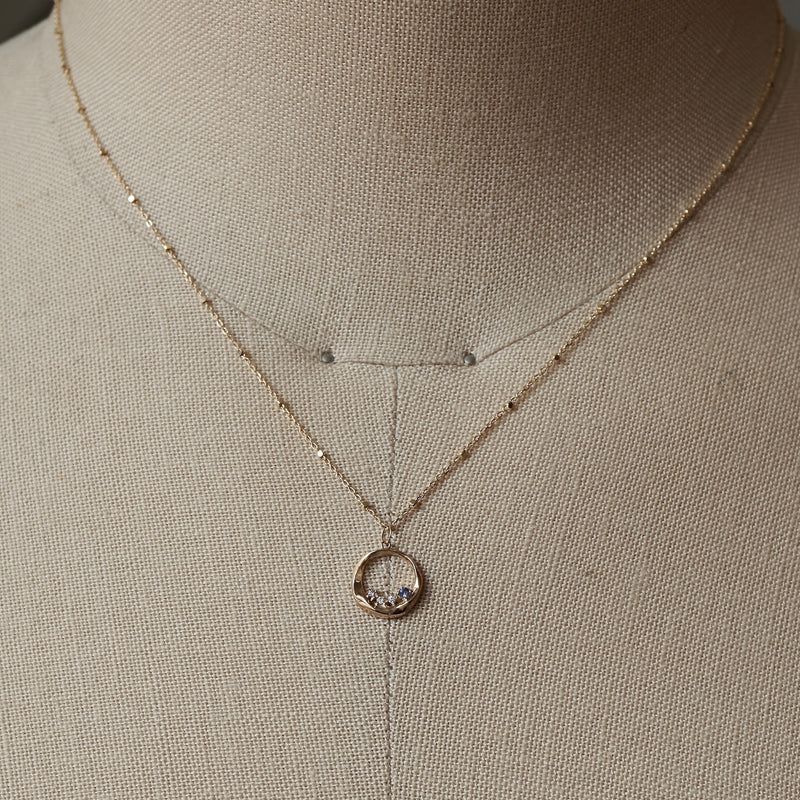 Wreath Necklace サファイア – Fuligo / Fuligoshed