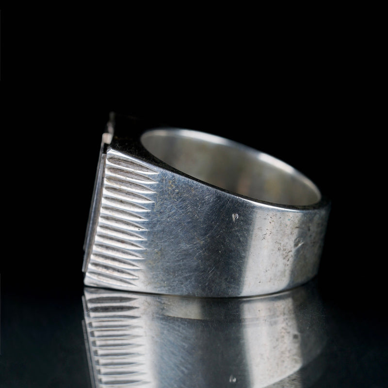 フランス　ビンテージ　リング　約11号 VINTAGE / 60s French Signet Ring – Fuligo / Fuligoshed