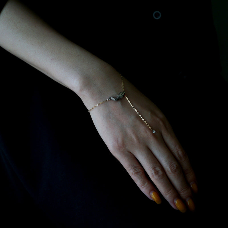 ELCAMI / K10YG Japanese rat snake Bracelet (EB-063S/G) – Fuligo
