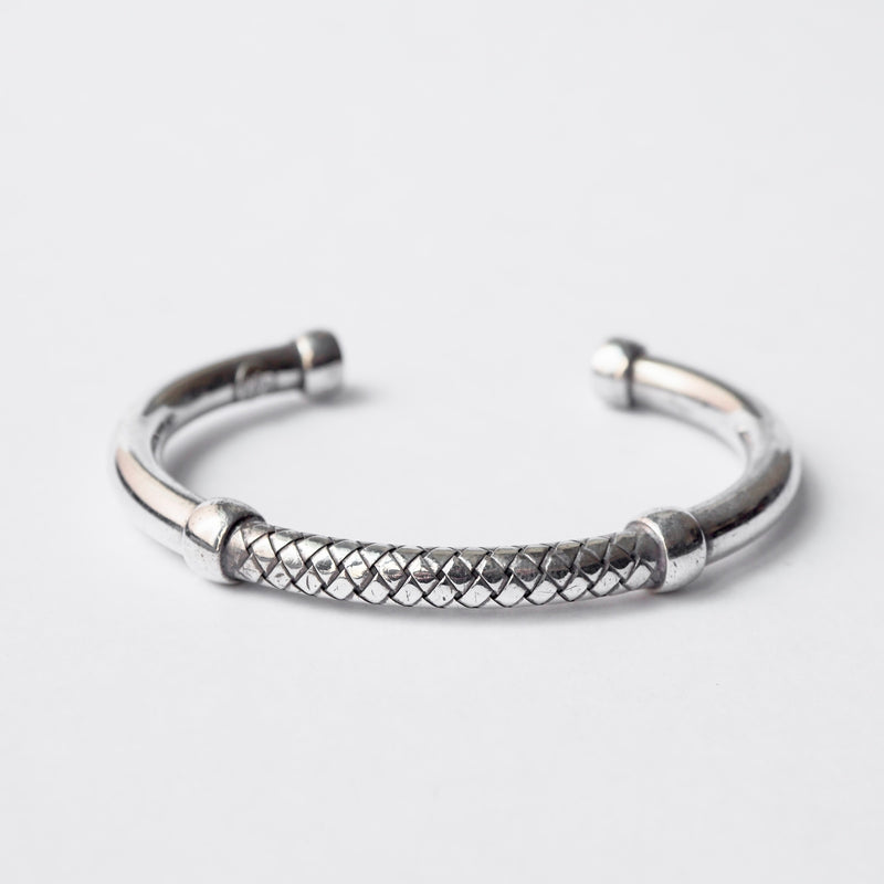 BOTTEGAVENETA　ビンテージバングル Bottega Veneta： Intrecciato Bracelet – Fuligo / Fuligoshed
