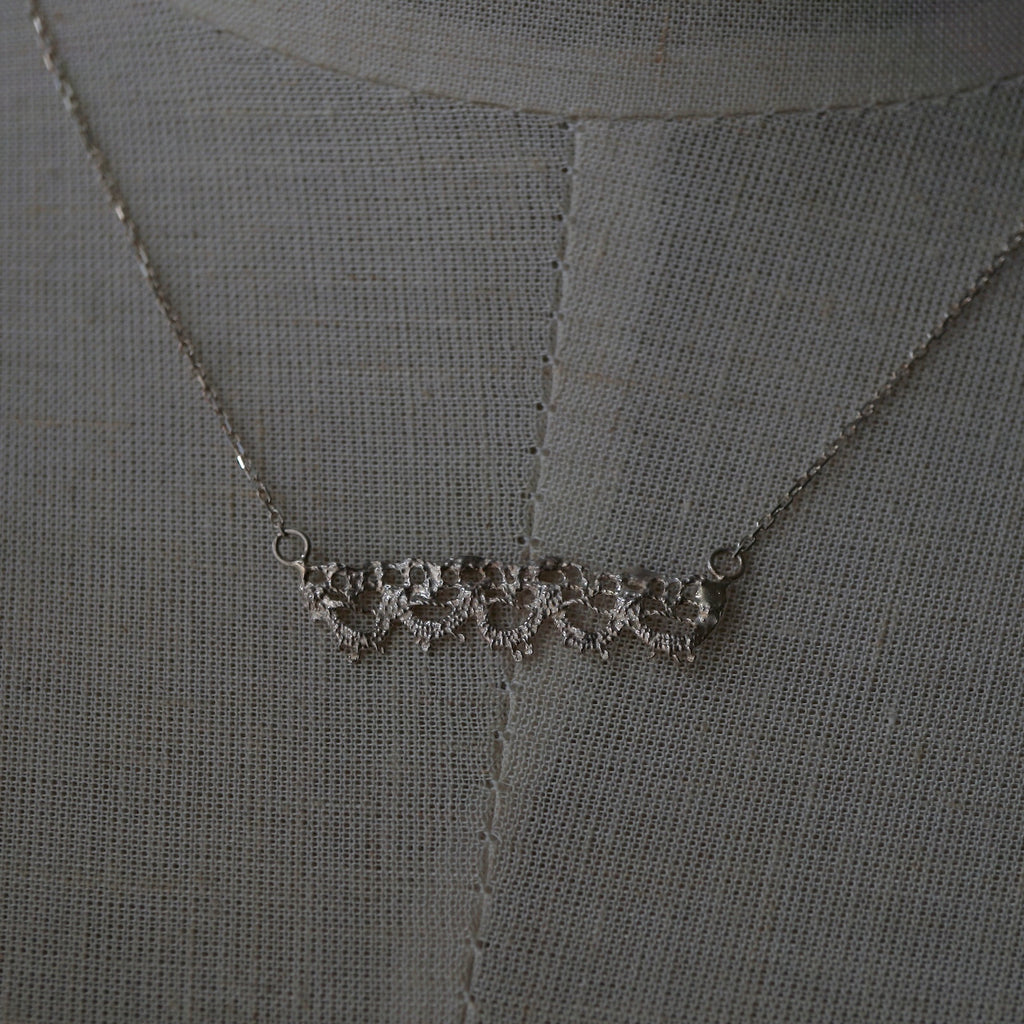 emme / antique lace ネックレス P002（SIL3034）