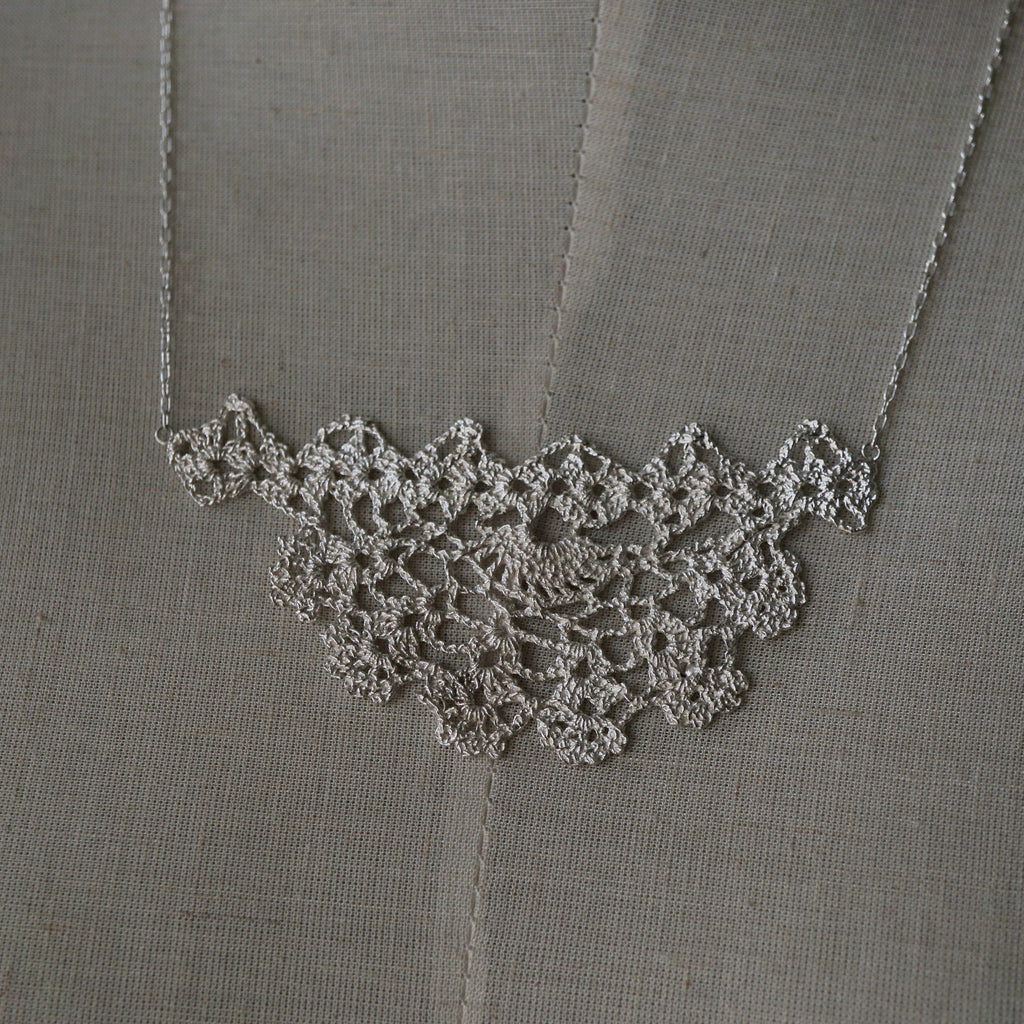 emme / antique lace ネックレス P057（SIL3089）