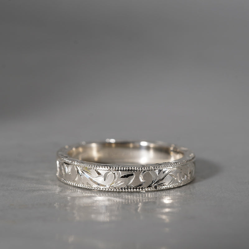 5/31期間限定】Mie Miyakawa Jewellery / 唐草SIDE彫 Ring 2554