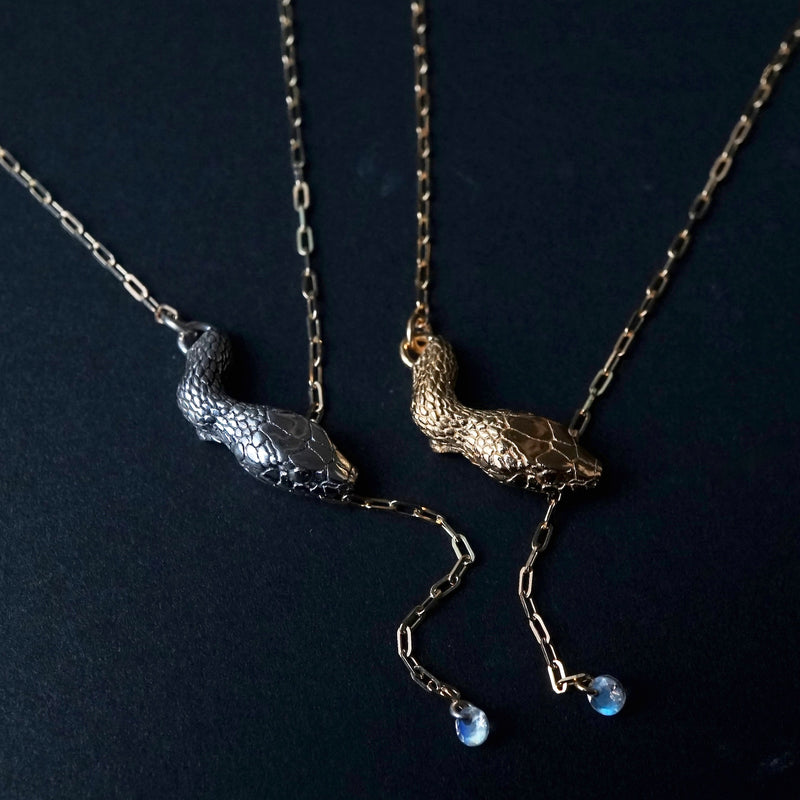 ELCAMI / K10YG Japanese rat snake Necklace (EN-064S/G） – Fuligo