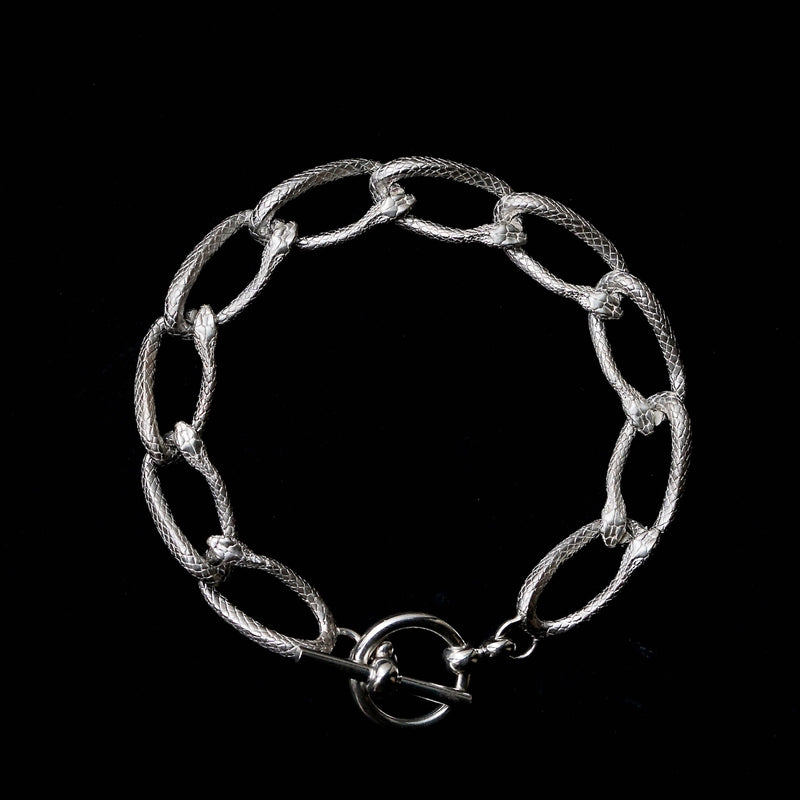 ELCAMI / Japanese rat snake Chain Bracelet (EB-130S) – Fuligo