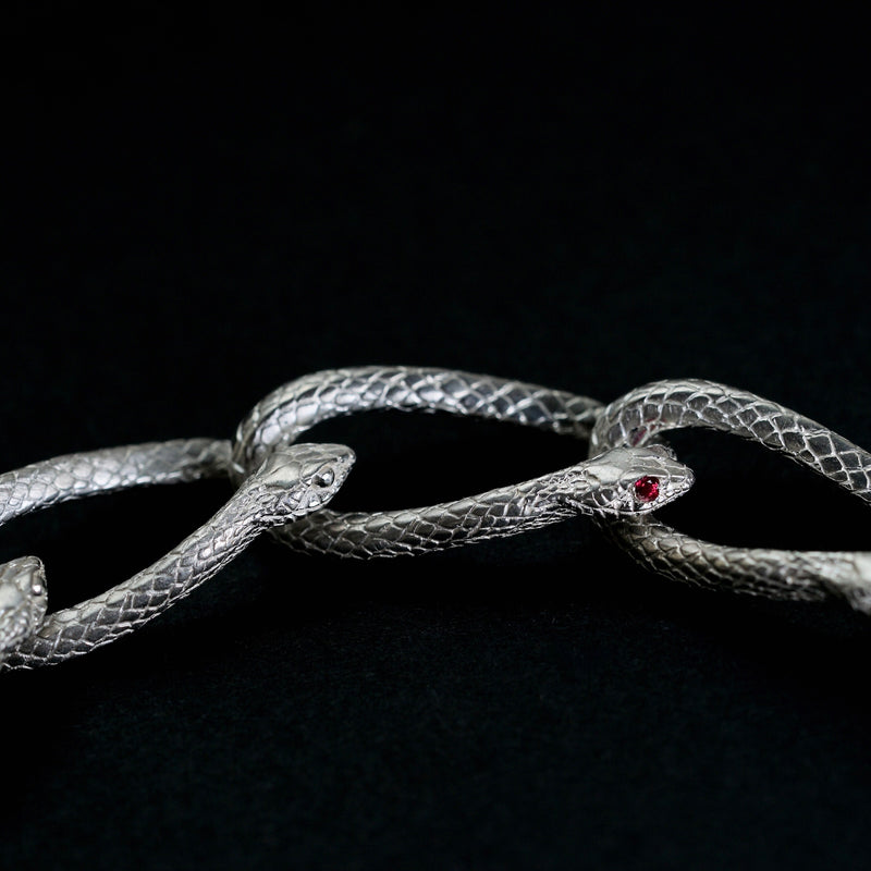 ELCAMI / Japanese rat snake Chain Bracelet (EB-130S) – Fuligo