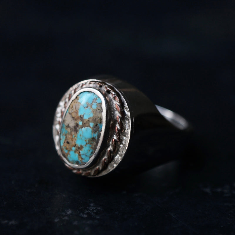 VINTAGE JEWELRY / Turquoise Ring #9 – Fuligo / Fuligoshed