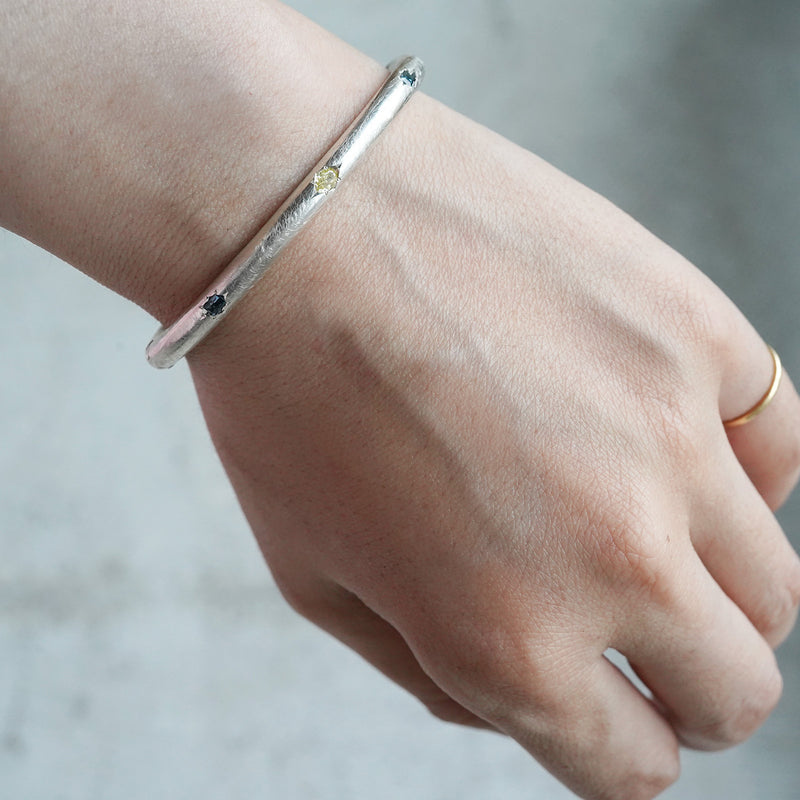 7/20限定】GICLAT / Bracelet K18YG x SV925 Yellow Diamond/ Teel