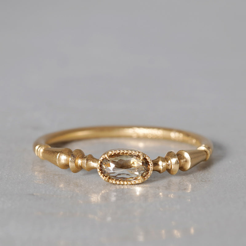 【きのこのこ】　Ray ring #11 7/26 限定】KANOE / OAK-R202YG-27ZA – Fuligo / Fuligoshed