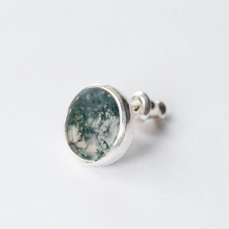 アクセサリー miemie emme / ＜M by EMME＞moss agate single earrings C（ARG1092