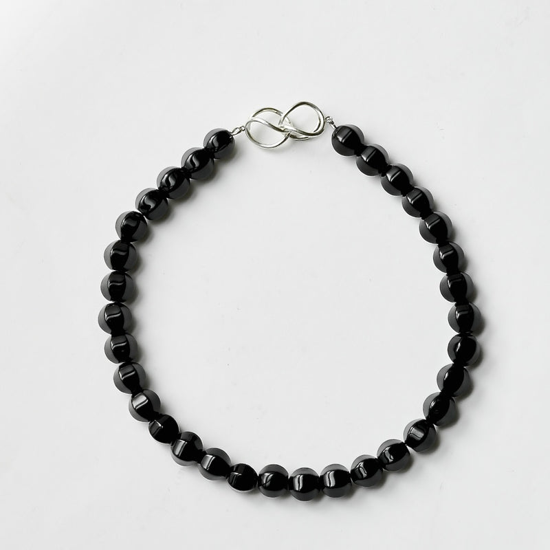 revie objects /〈TRACE〉around necklace ONYX（TR3-01） – Fuligo