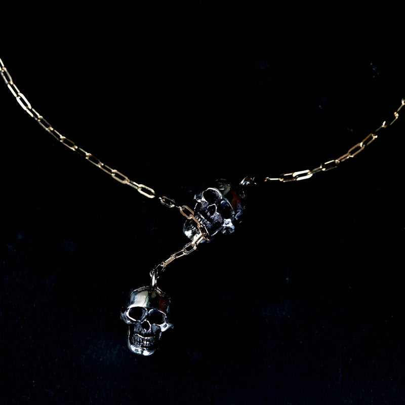 ELCAMI / Biting Skull Bracelet（EB-151） – Fuligo / Fuligoshed
