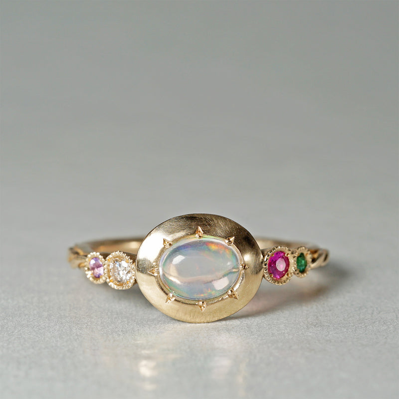 12/28 期間限定】tatsuo nagahata / ADOREリング Amethyst, Diamond