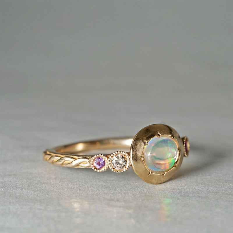 12/28 期間限定】tatsuo nagahata / ADOREリング Amethyst, Diamond