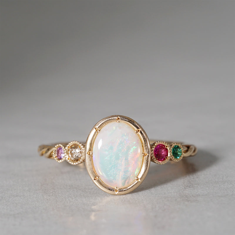 12/28 期間限定】tatsuo nagahata / ADOREリング Amethyst, Diamond