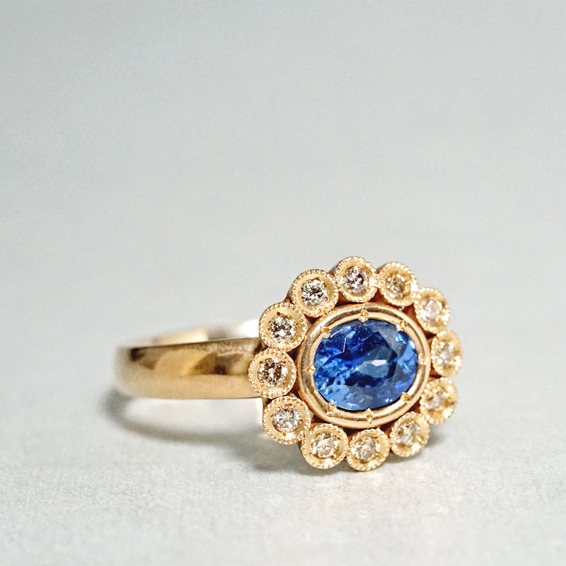 12/28 期間限定】tatsuo nagahata / サファイアリング (LM6981