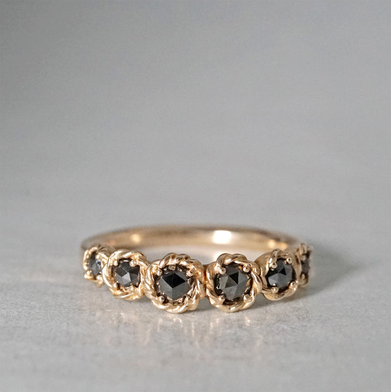 tatsuo nagahata ブラックダイヤリング タツオナガハタ 12/28 期間限定】tatsuo nagahata / ブラックダイヤモンドリング