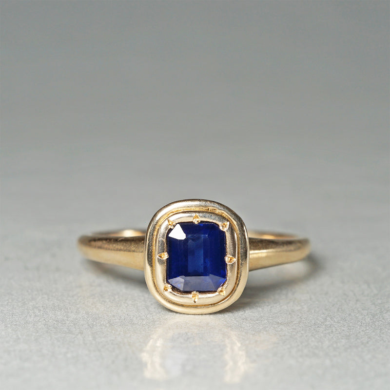 11月3日迄のお値引き　tatsuo nagahata K18サファイアリング tatsuo nagahata K18 サファイア リング 11号 【公式通販】