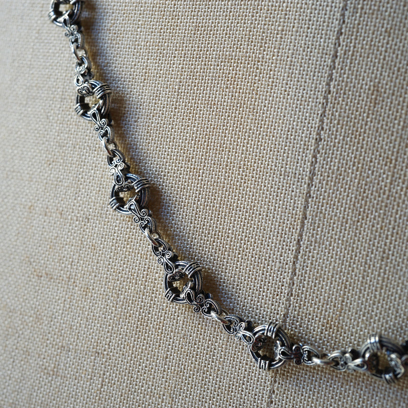 Gerochristo / Byzantine Flower Chain Necklace GN012 – Fuligo
