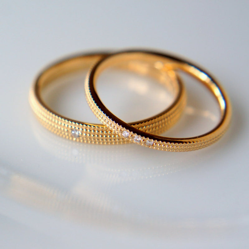 アラウンドミルリング Fuligoshed original 結婚指輪