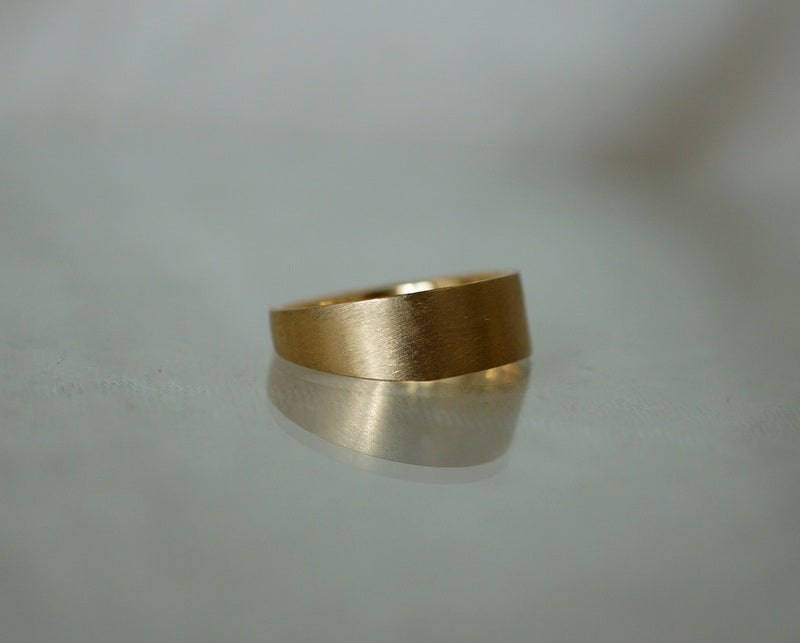 uM / SLOPE RING A K18YG(受注生産)