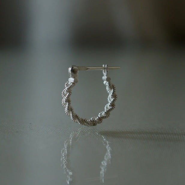 YOHEI NOGUCHI /hoop pierce  シルバー PS001 (受注生産)