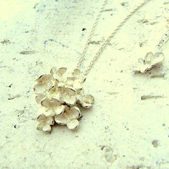 fillyjonk ハイドランジアネックレス