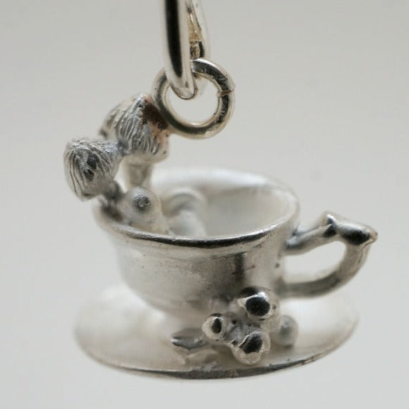 cocoon ポット&カップ ピアス シルバー