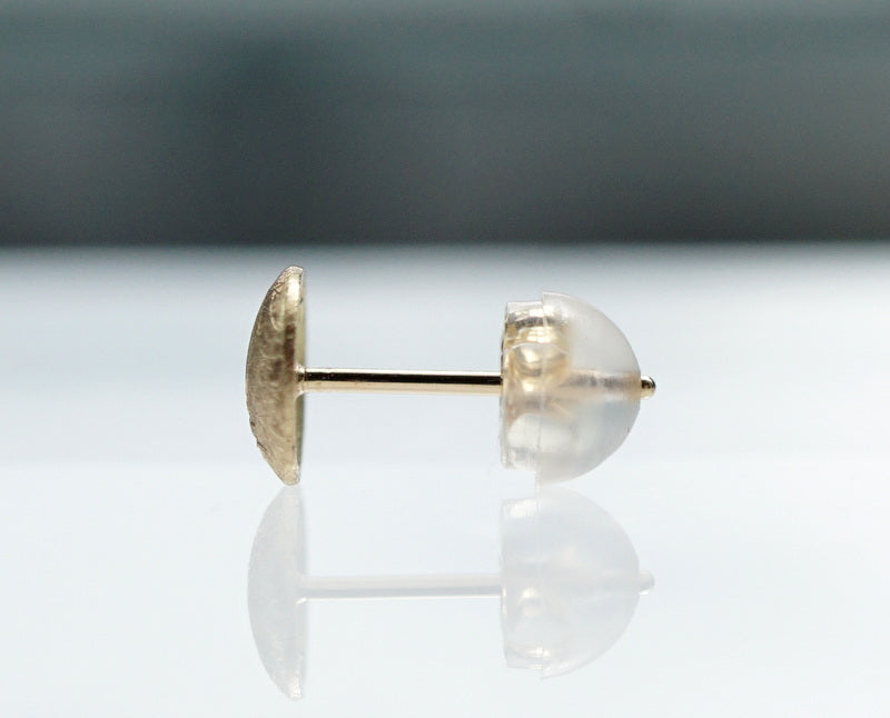 GICLAT / K18YG 月 Dia スタッド ピアス