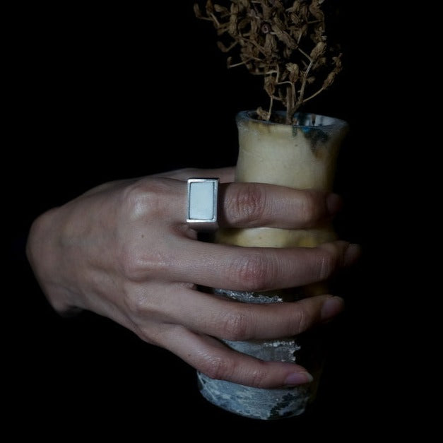 sussus. / horn square ring (H19201)