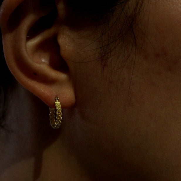 YOHEI NOGUCHI /hoop pierce  K18 PG001 (受注生産)