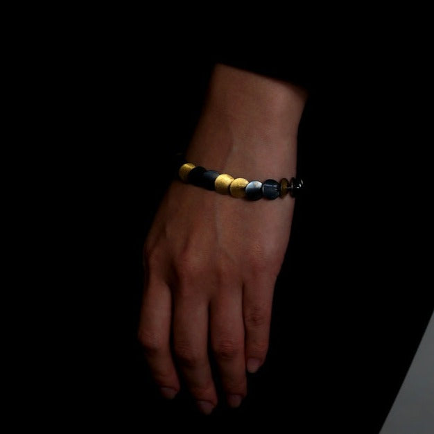 Hiroko Miyamoto/雲間の月ブレスレット