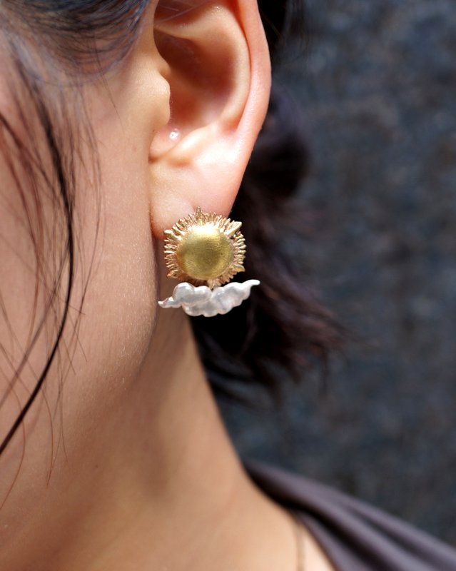 cocoon  Cloud&Sun ピアス