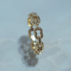 GIFTED / 8LINKED IMPLOSION CHAIN RING K18YG