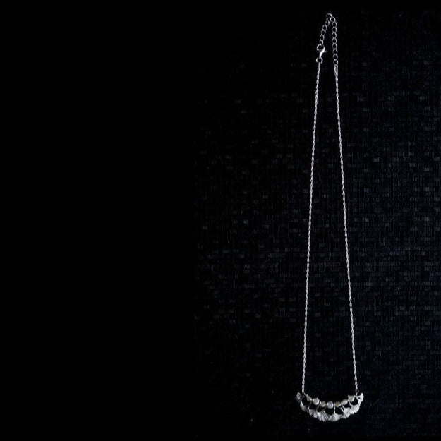 cocoon/イチョウネックレス(シルバー)