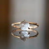 RACKETS / Botanical gem ring K10