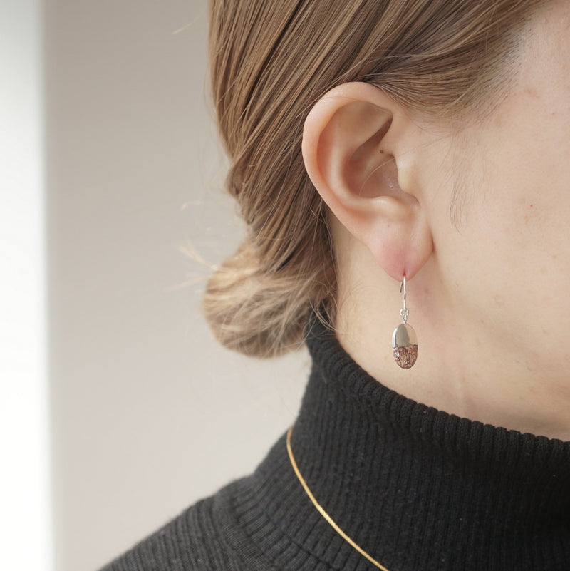 Chi / silver earrings（svpe03/svea03）
