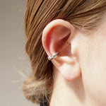 Chi / silver ear cuff（sveac01）