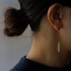 himie/Akoya pearl earrings