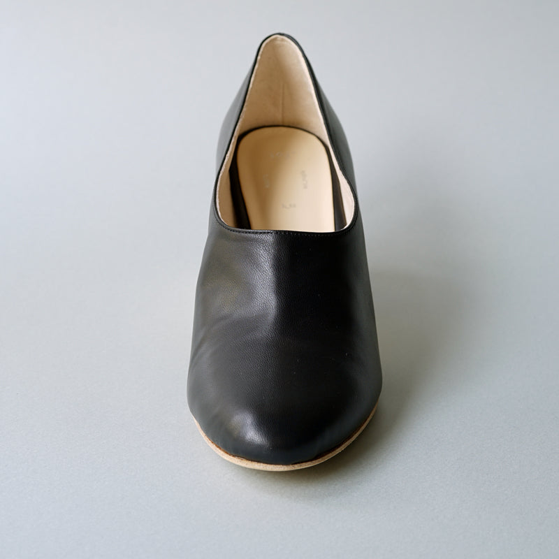 _Fot / wood heel 65 soft_circle○ (maple) – Fuligo / Fuligoshed
