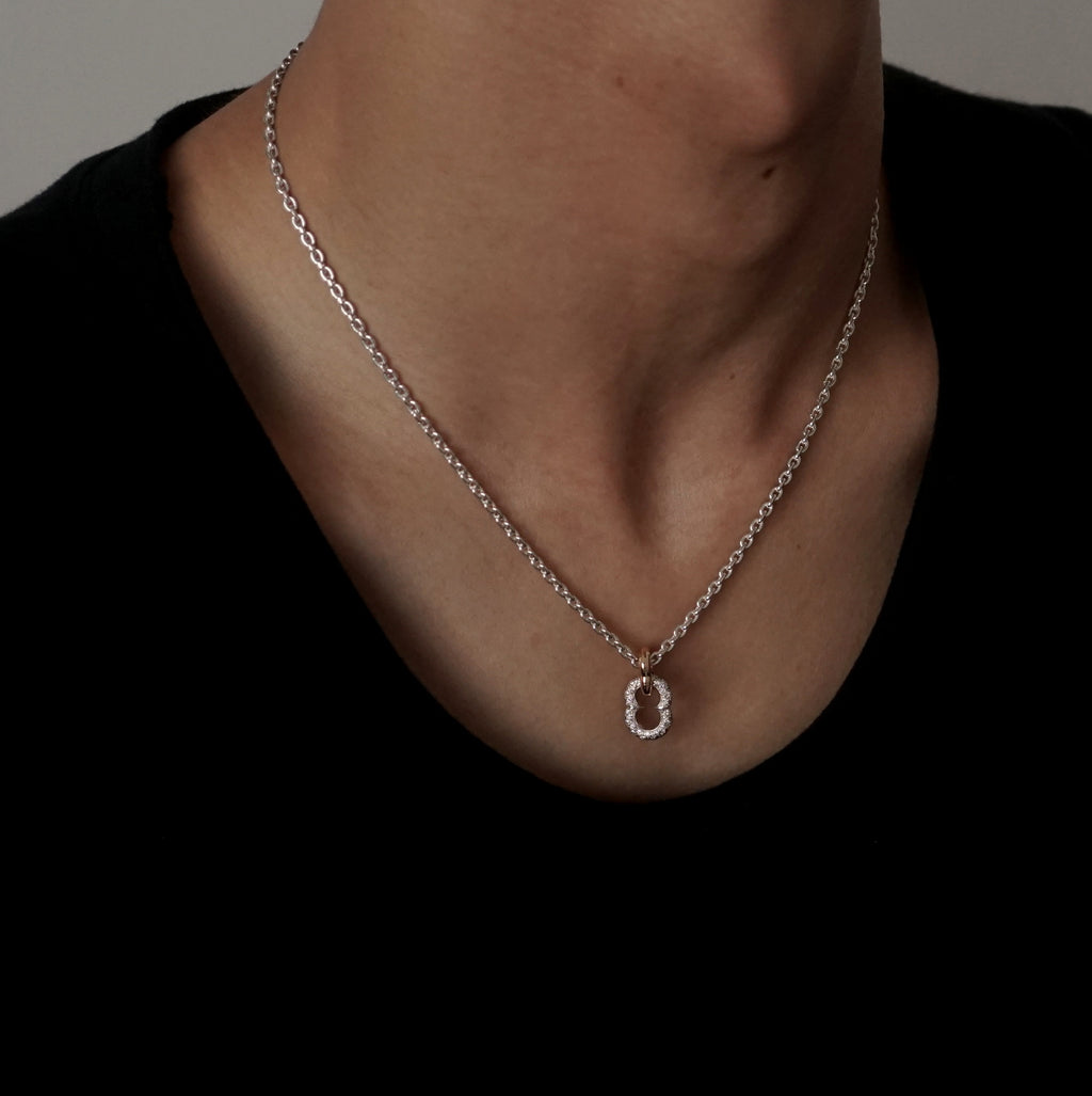 GIFTED / LATTICED IMPLOSION NECKLACE M YGSV