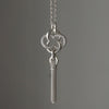 GIFTED / IMPLOSION CROSS NECKLACE TASSEL M PV（IMPLOSION NECK CHAIN ROΦ1H 80cm）