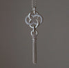 GIFTED / IMPLOSION CROSS NECKLACE TASSEL M PV（OVFC_80cm）
